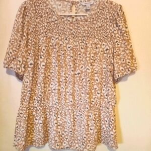 Nine West PeasantTop Size XL Never Worn